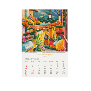 2024 Square Canvas Calendar Aug 2025