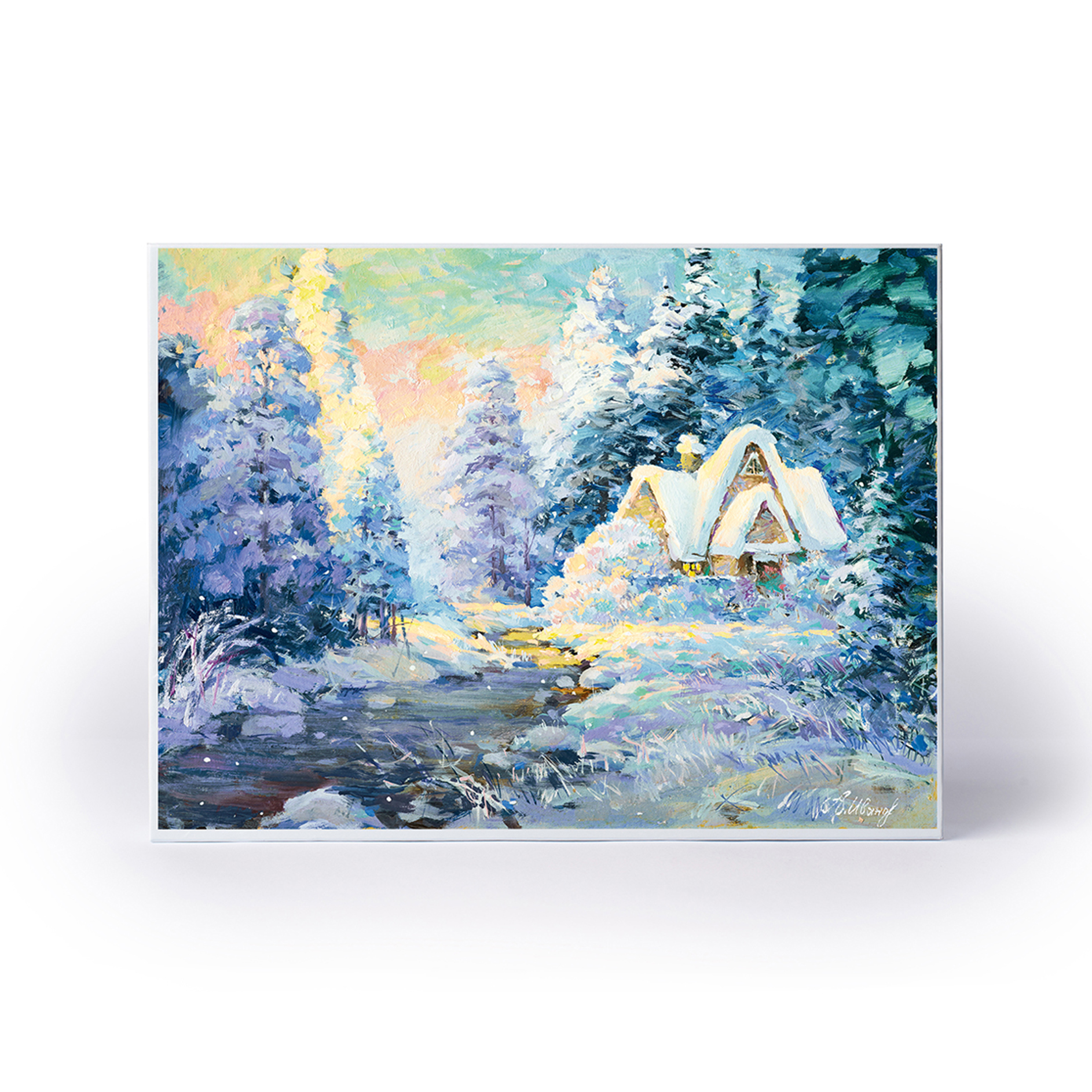 Christmas Puzzle Winter retreat Aleksandr Ivanov