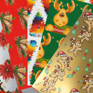 2024 Square Canvas Christmas Gift Wrap Fan Opt1 (1)