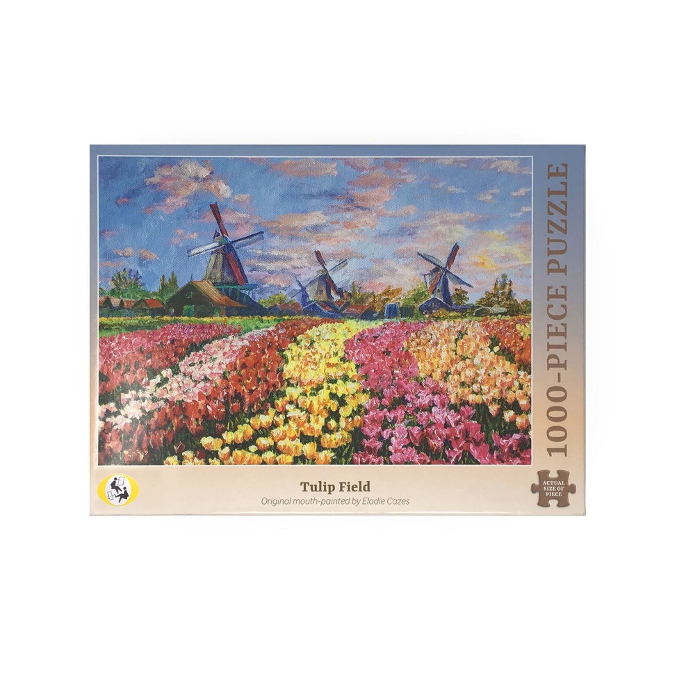 2026 Spring Jigsaw Tulip Field