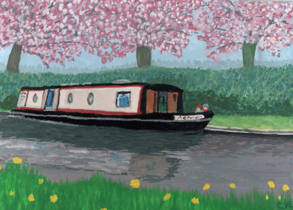 Blossom By The Canal