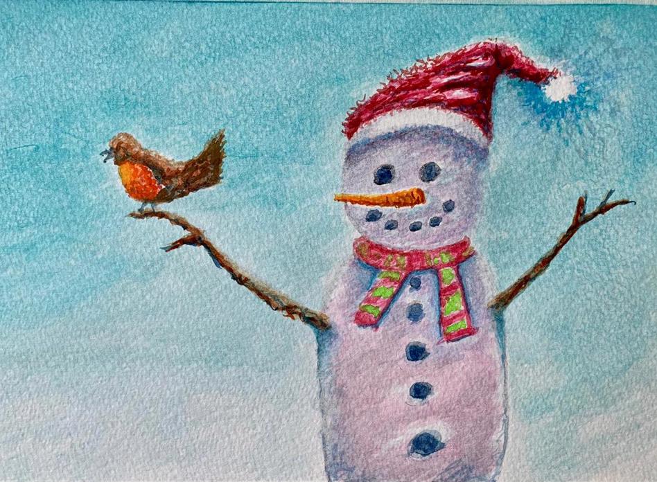 Happy Little Snowman