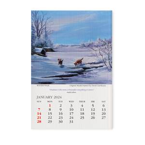 2024 Desk Calendar Jan