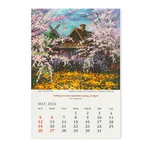 2024 Desk Calendar May