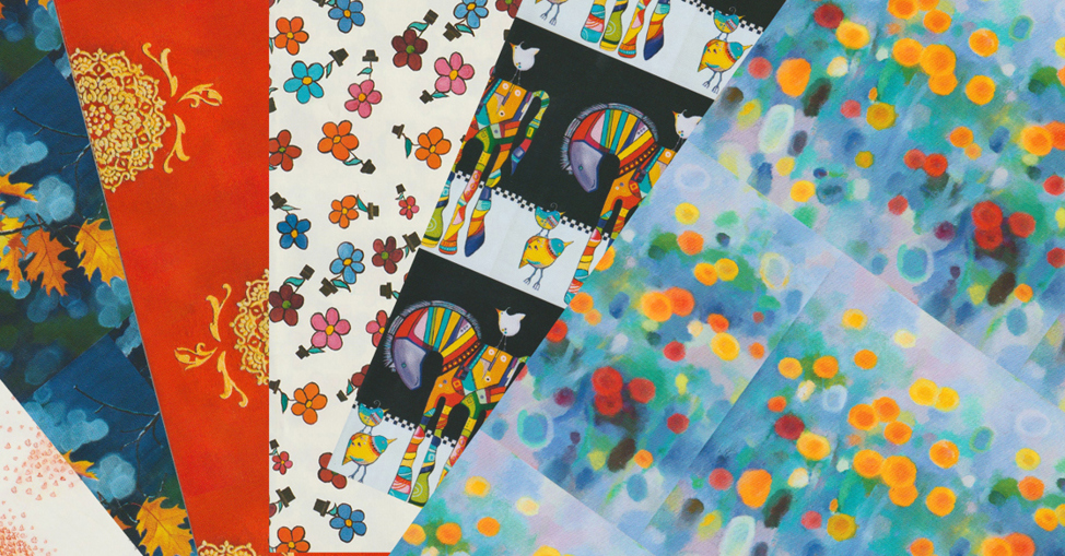 2025 Square Canvas Spring Gift Wrap Fan
