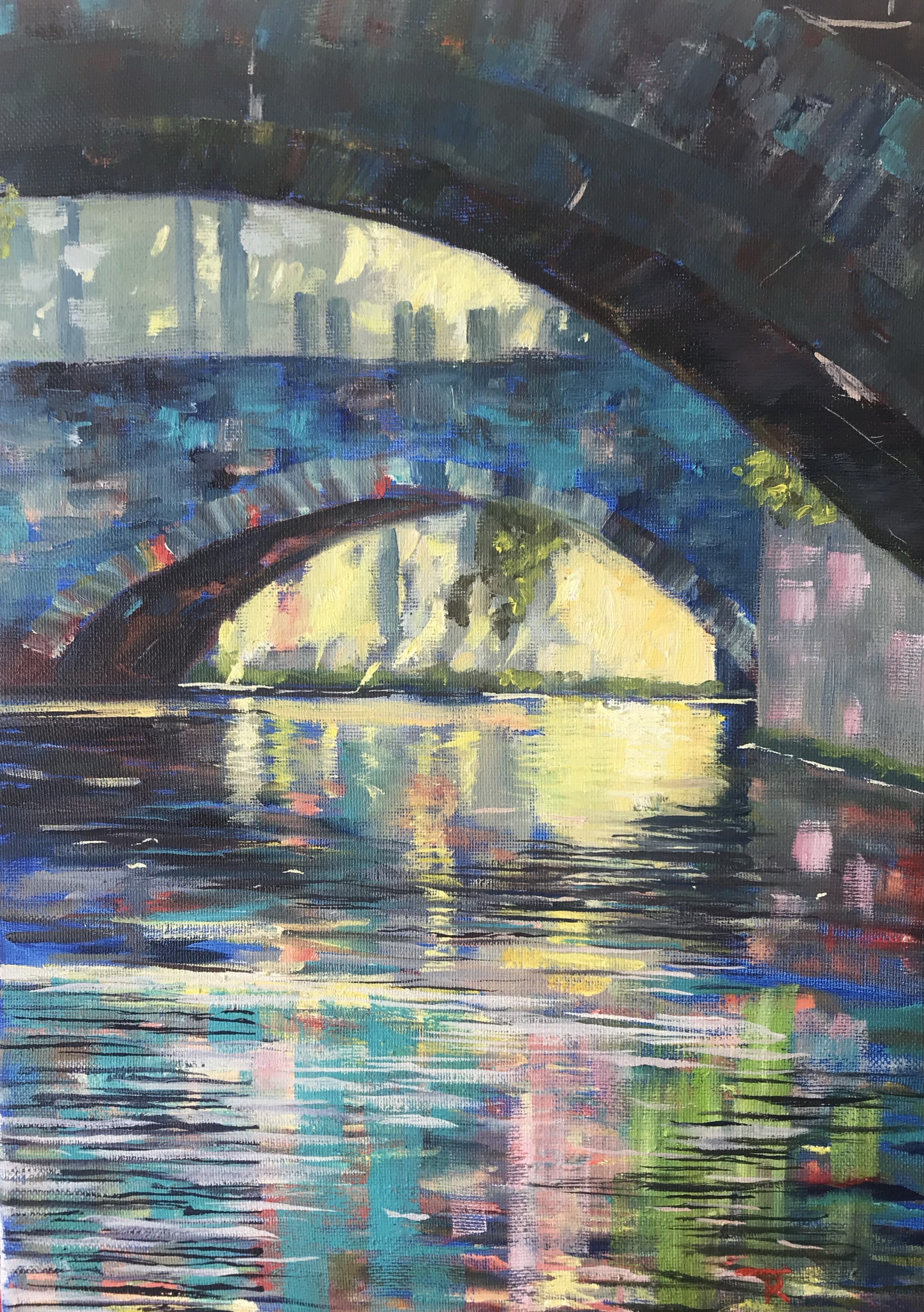 Waterway In Bruges